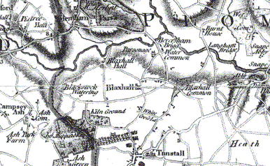Hodskinson's 1783 map