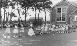 Playground procession c1950