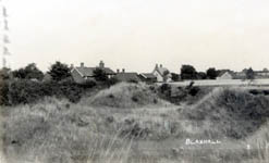 View of the Forge and Church Farm, late 1940
