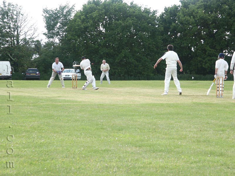 Kevin surprises the batsman