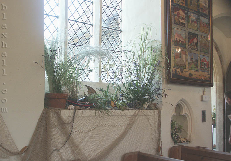 one of the decorated windows