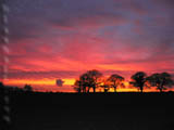 January 2006 sunset from Stone Common - thank you Mollie